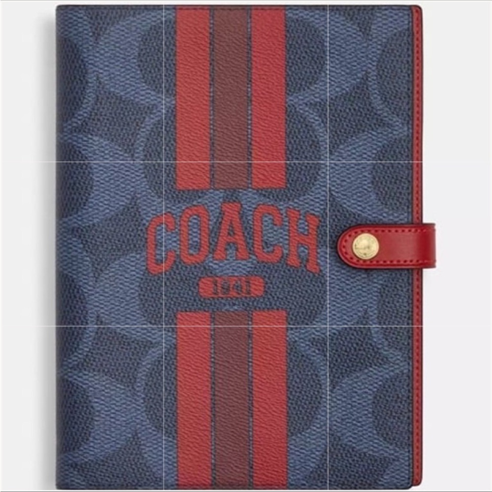 📘❤️📘 COACH VARSITY NOTEBOOK IN SIGNATURE PRINT 📘❤️📘 NWT 📘❤️📘